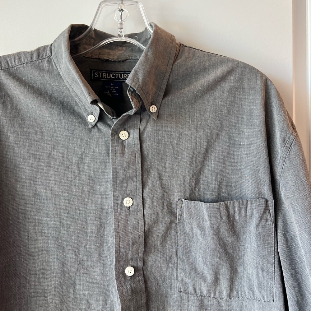 Structure Casual Button-Down Shirt Bundle. Medium - image 5